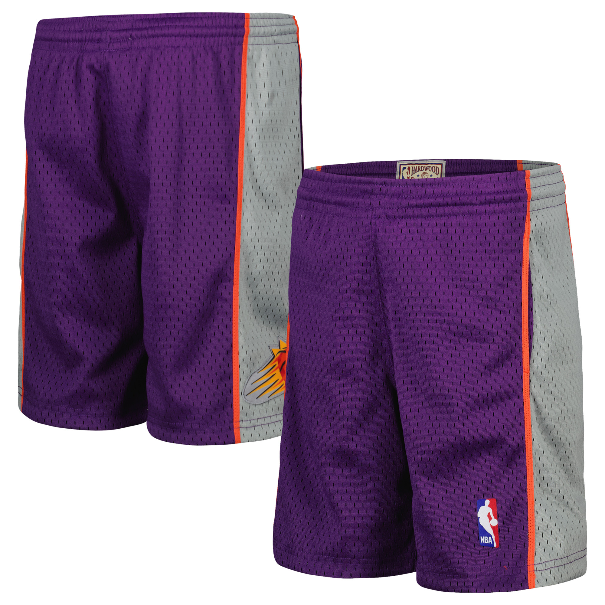 Youth Mitchell \u0026 Ness Purple Phoenix Suns Hardwood Classics Swingman Shorts